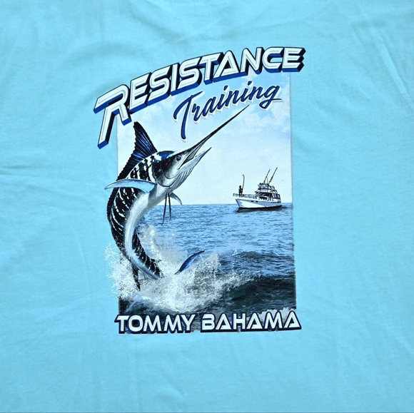 Tommy Bahama "Resistance Training" Graphic Tee👕 - NWT - Picture 11 of 14